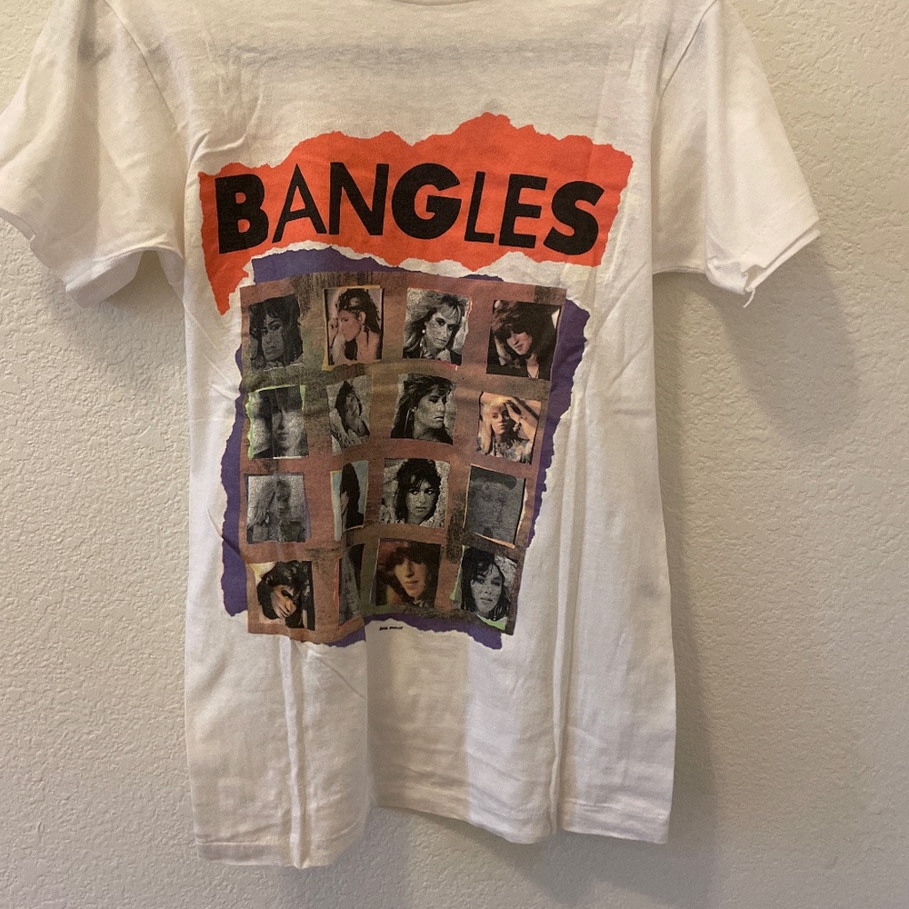 Bangles vintage 86 band tee